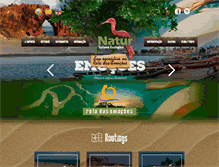 Tablet Screenshot of naturturismo.com.br